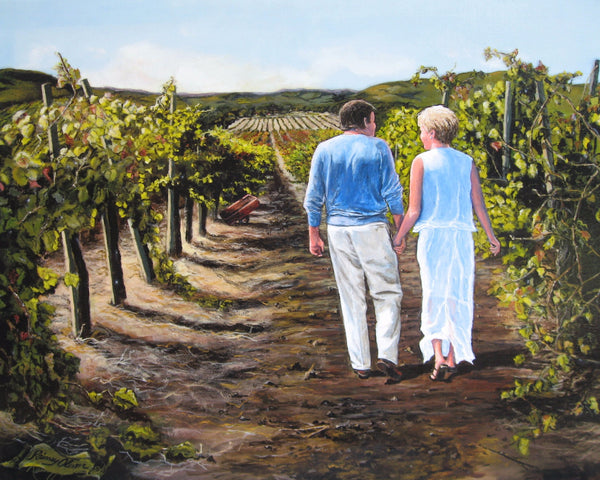 On Their Way Home Print Commission