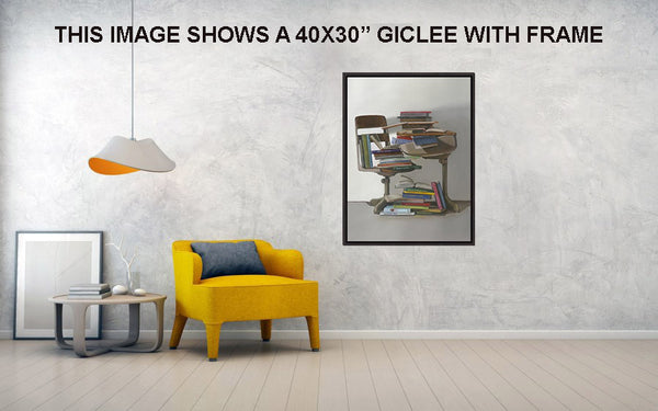 The Incredible Journey by Gail Chandler custom framed by Gallery 1870