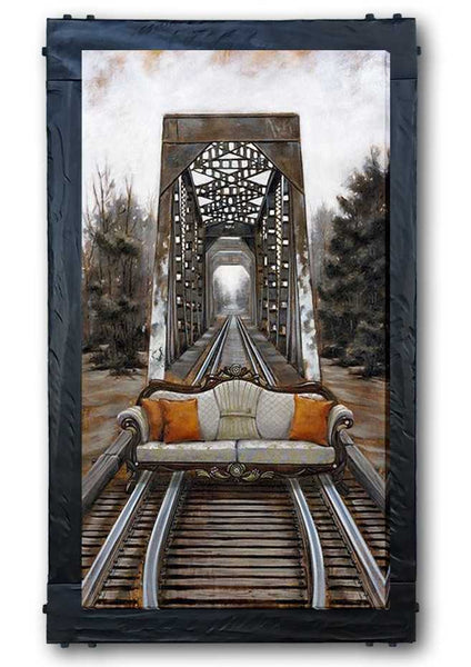The Journey by Pete Tillack custom framed