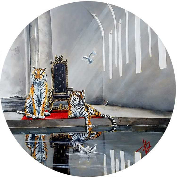 Manifest original oil by Pete Tillack available at Gallery 1870