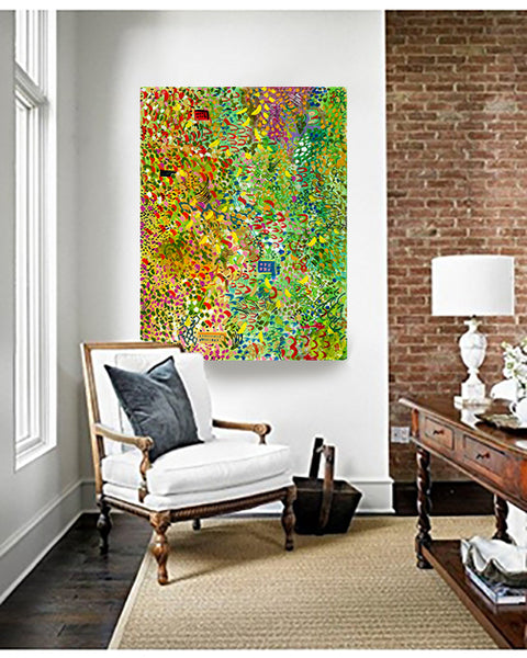 Meadow - Canvas Giclee by JJ