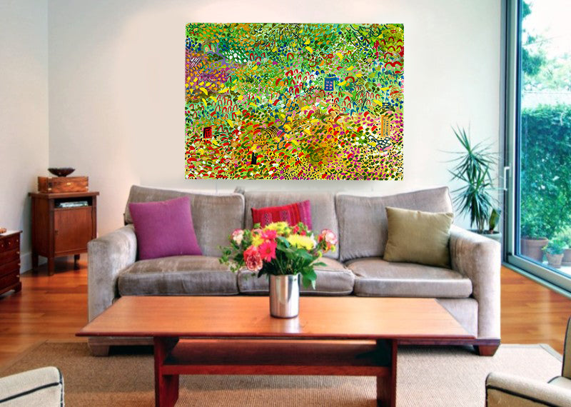 Meadow - Canvas Giclee by JJ