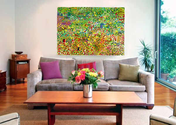 Meadow - Canvas Giclee by JJ