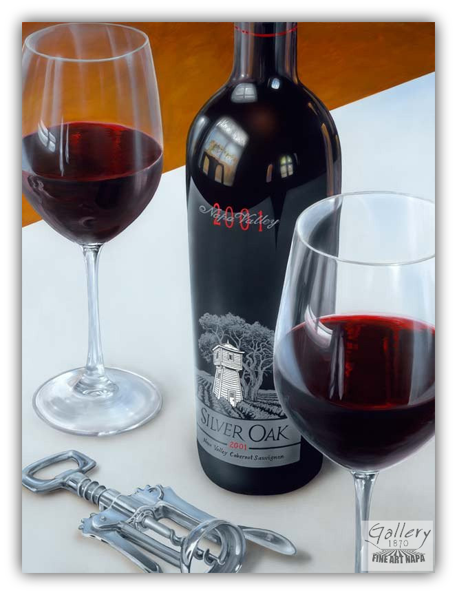 Napa Valley Silver Oak  40 x 30" Original