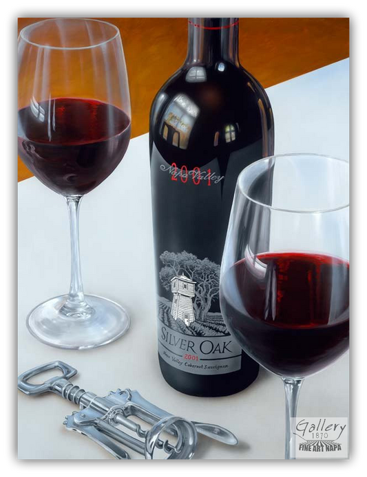 Napa Valley Silver Oak  40 x 30" Original