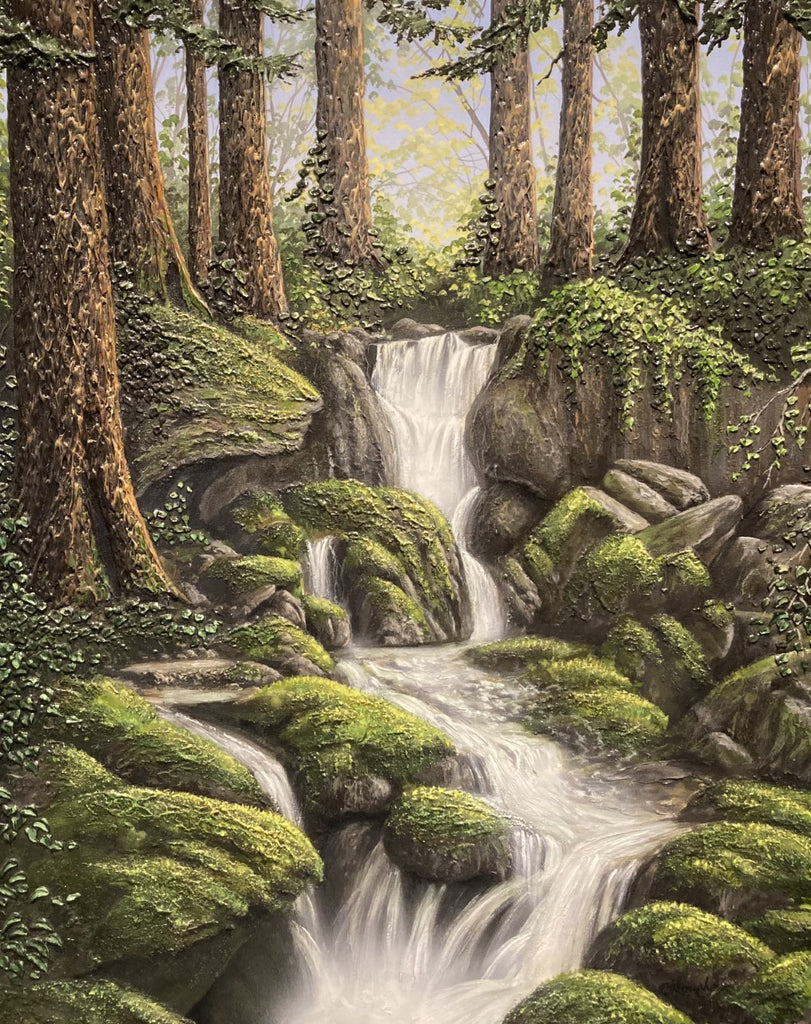 Forest Adventure original painting by Patrick O'Rourke