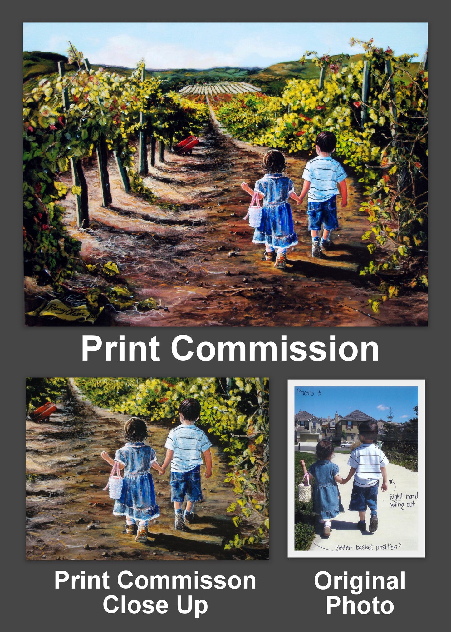 On Their Way Home Print Commission