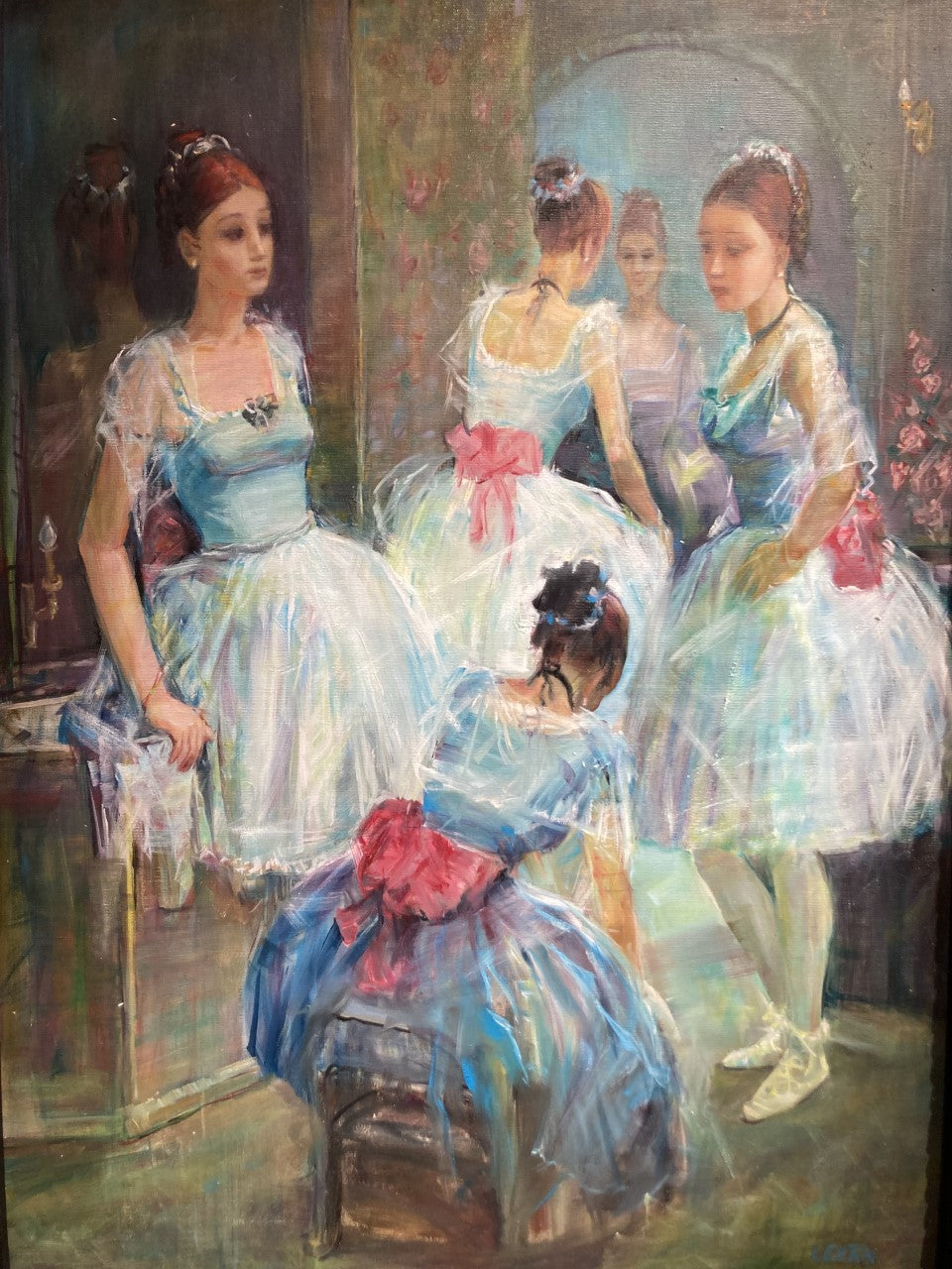 Opening Night 31 x 23" Framed original - Levan