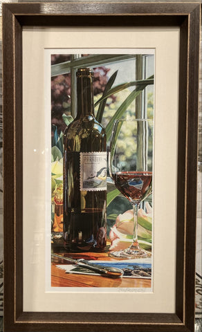 Framed 16x7" Premier Tasting Collection Prints