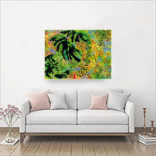 Rain Forest - canvas giclee by JJ