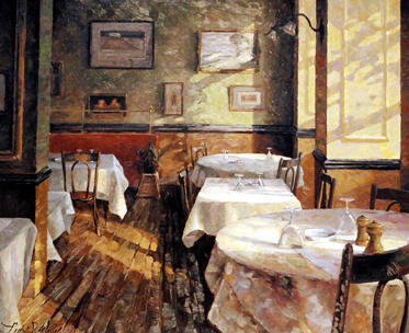 Interior Chez Allard - Canvas Print