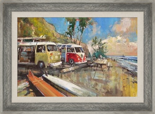 A Classic Vision by Steven Quartly custom framed by Gallery 1870