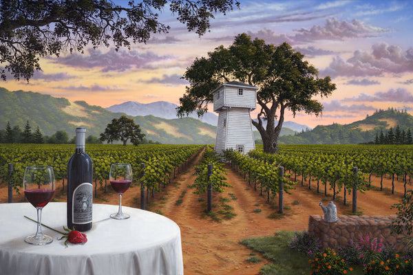 Sunset at Silver Oak - Limited Edition