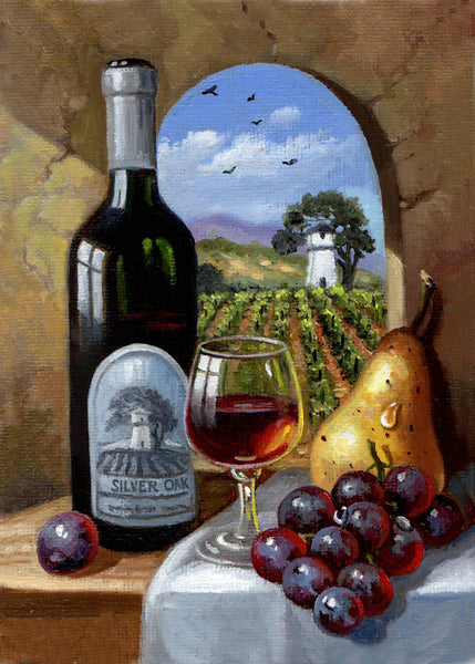 Silver Oak Winery by Imre Buvary