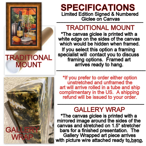 Specifications for French Connection by Eric Christensen at Gallery 1870