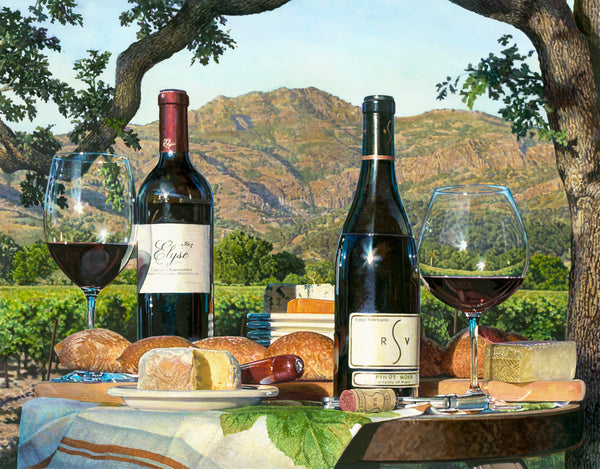 Stag's Leap Original by Eric Christensen captures the essence of Napa Valley’s wine country