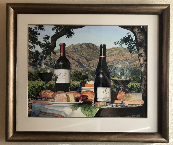 Stag's Leap Original by Eric Christensen captures the essence of Napa Valley’s wine country