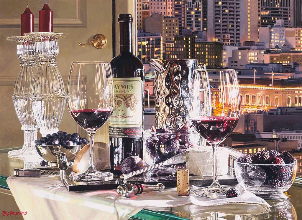 Suite Retreat Watercolor painting by Eric Christensen