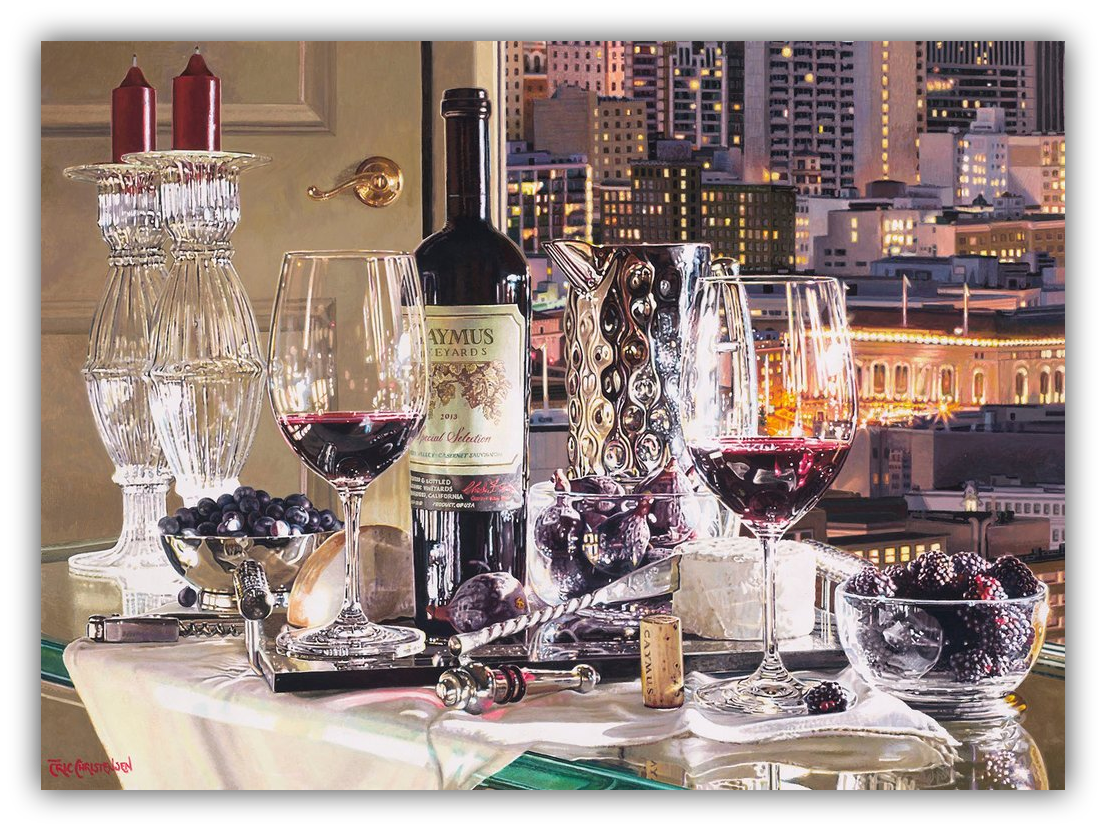 Suite Retreat Watercolor painting by Eric Christensen