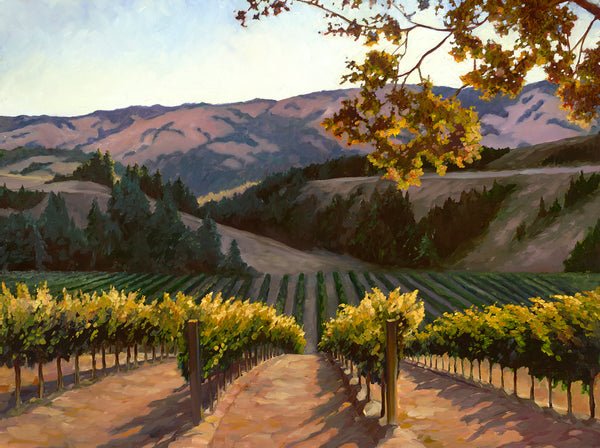 Sunlit Vines - Limited Edition artwork by Susan Hoehn