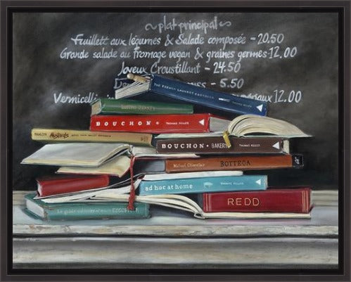 Taste buds by Gail Chandler - custom framed
