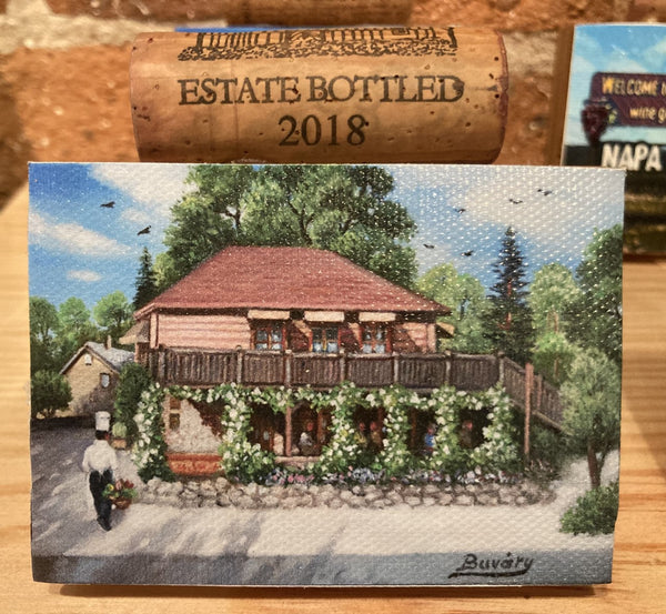 Mini Cork Easel Back Print