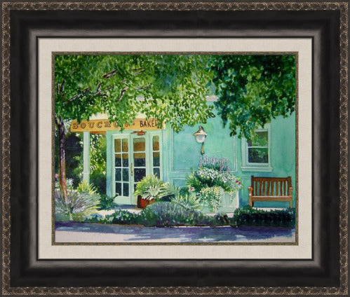 Bouchon Bakery by Gail Chandler - custom framed