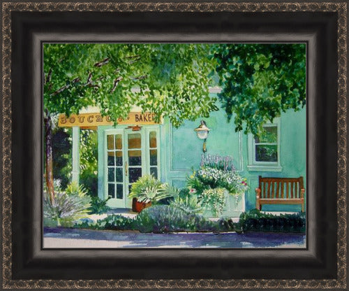 Bouchon Bakery by Gail Chandler - custom framed