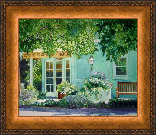 Bouchon Bakery by Gail Chandler - custom framed