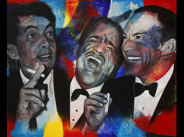 The Rat Pack Limited Edition Canvas Prints