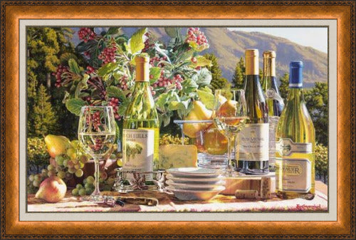 Gold Rush by Eric Christensen custom framed