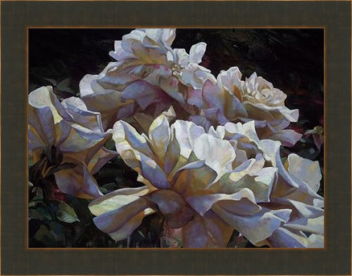 White Roses by Leon Roulette available at Gallery 1870
