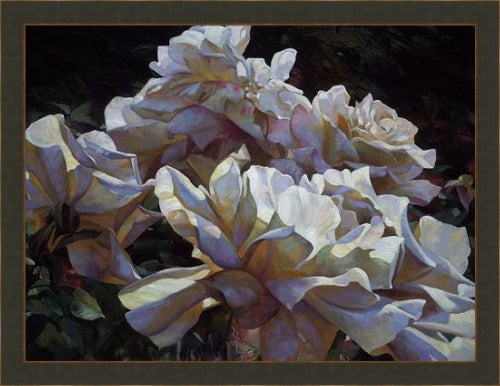White Roses by Leon Roulette available at Gallery 1870