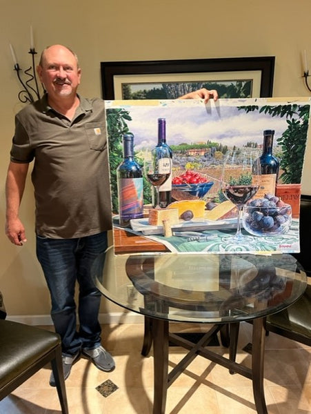 Commission an Original Watercolor Painting with Eric Christensen