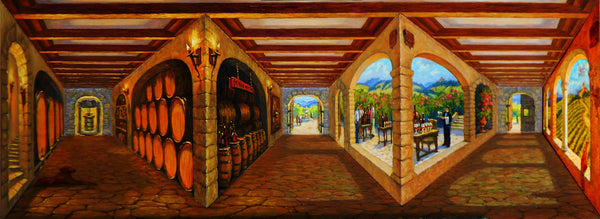 Wine Cellar - 3D Sculpture
