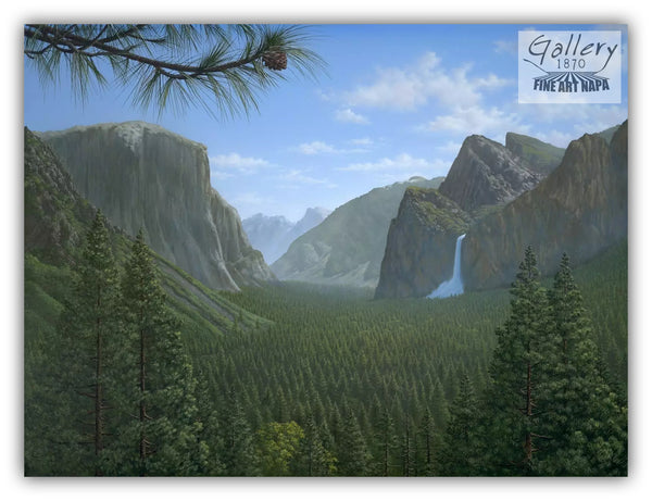ITEM # 1273 - Yosemite 36 x 48" original by Patrick O'Rourke