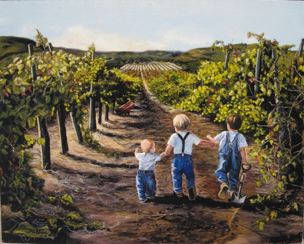 On Their Way Home Print Commission
