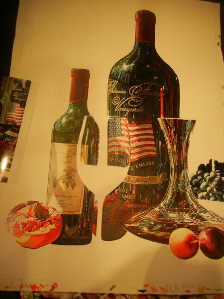 Taste of Glory original watercolor by Eric Christensen painted for Gallery 1870