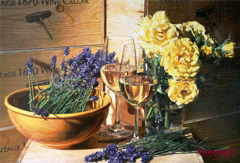 Floral Overtones painting by Eric Christensen pricing and availability at www.gallery1870.com