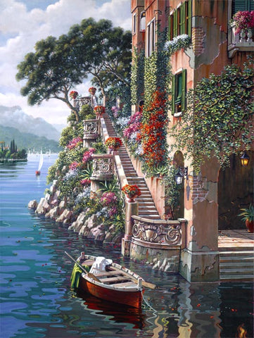 Lake Como Villa by Bob Pejman