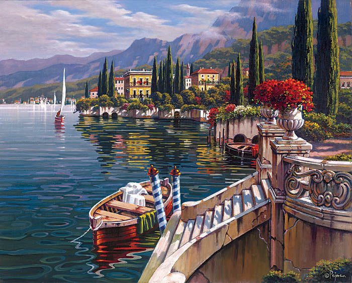 Varenna Lake Como Fine Art Print Wall Decor Italian Lakes 