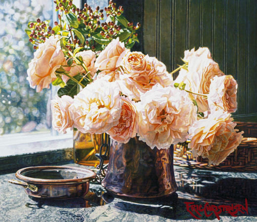 Susan's Roses by Eric Christensen
