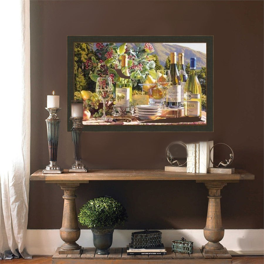 Wine country watercolor Gold Rush by Eric Christensen available at Gallery 1870 Fine Art Napa