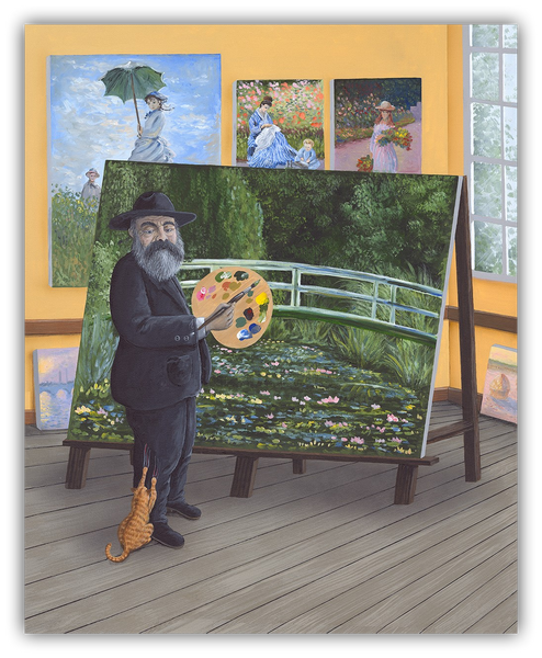 Clawed Monet by Patrick O'Rourke