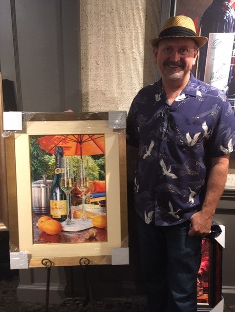 Eric Christensen with the original French Connection at Gallery 1870