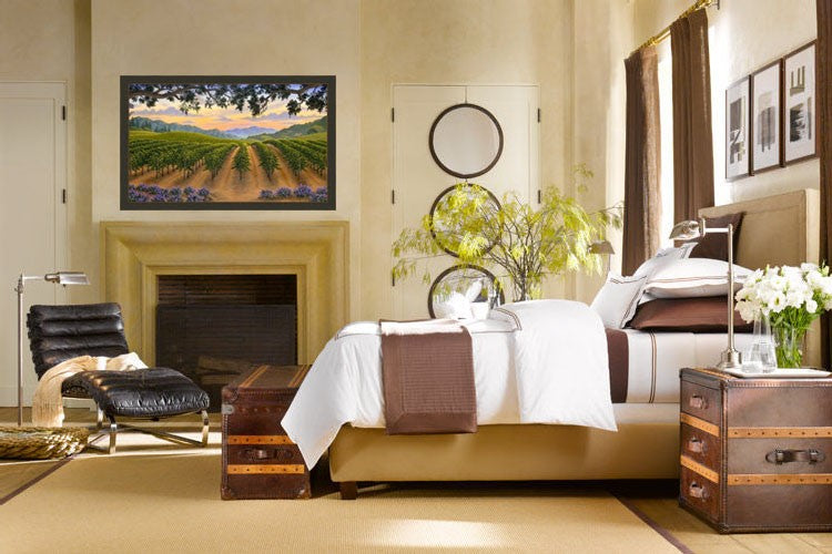 Rolling Hills of Napa by Patrick O'Rourke - interior