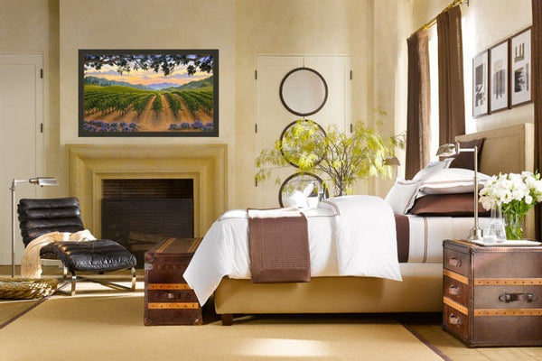 Rolling Hills of Napa by Patrick O'Rourke - interior