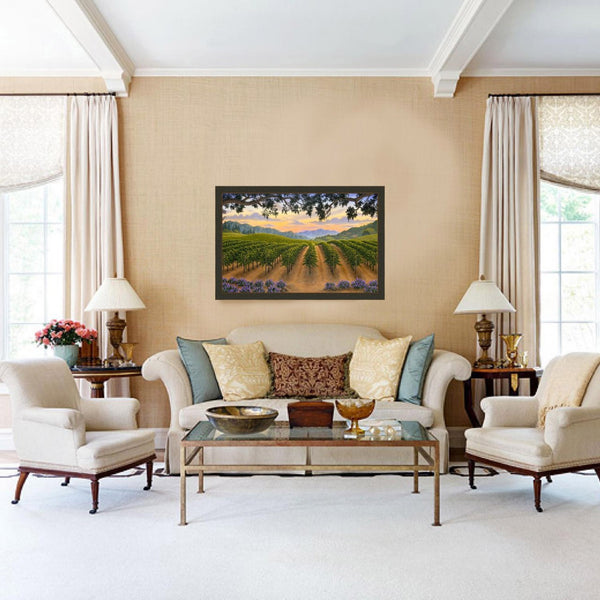 Rolling Hills of Napa by Patrick O'Rourke - customer virtual install