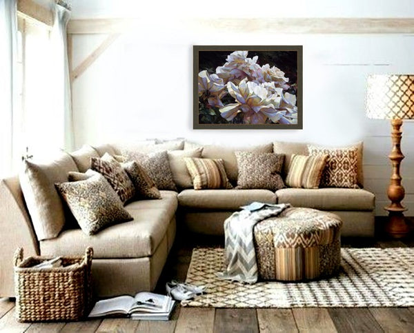 White Roses by Leon Roulette available at Gallery 1870