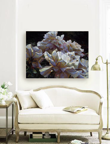 White Roses by Leon Roulette available at Gallery 1870